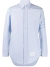Thom Browne 'oxford Signature Striped Shirt In In Blue