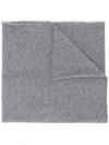 Faliero Sarti Adriel Cashmere Scarf In Grey