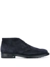 TOD'S SHORT ANKLE SUEDE DESERT BOOTS