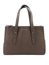 BRUNELLO CUCINELLI HAMMERED LEATHER TOTE
