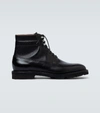 JOHN LOBB ALDER LEATHER LACE-UP BOOTS,P00492724