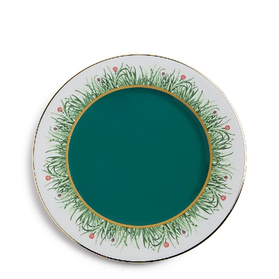 La Doublej Housewives Charger Plate In Libellula