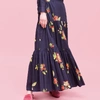 La Doublej Big Skirt In Space Flower