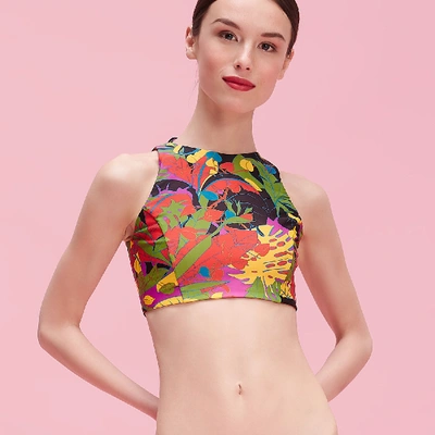 La Doublej Swim Halter In Elefante