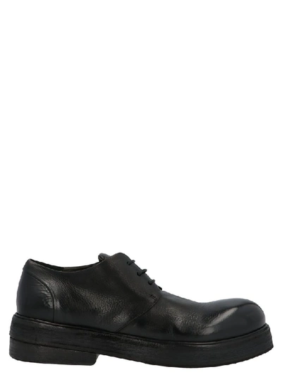 Marsèll Zuccolona 30mm Leather Derby Shoes In Black