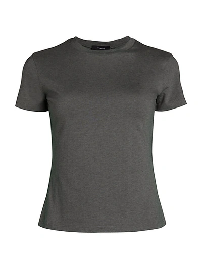 Theory Tiny Relax-fit T-shirt In Green