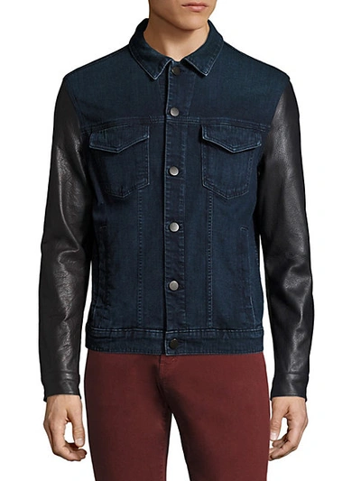 J Brand Scorpius Denim Jacket In Bluvalis