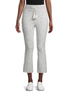 Free People Movement Wild Side Cropped Flare Jogging Pants In White