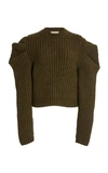 ULLA JOHNSON DAPHNE RIBBED-KNIT ALPACA-BLEND jumper,814477