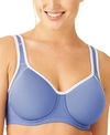 WACOAL WOMEN'S CONTRAST TRIM CONTOUR SPORT BRA 853302