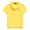 Polo Ralph Lauren Kids' Cotton Mesh Polo Shirt In Yellowfin/c7370