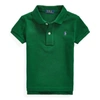 Polo Ralph Lauren Kids' Cotton Mesh Polo Shirt In New Forest/c4649