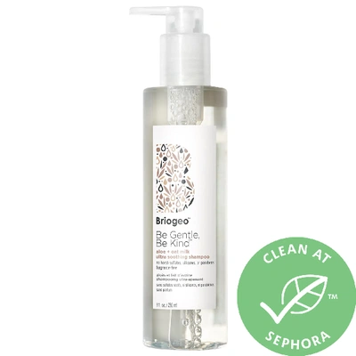 BRIOGEO BE GENTLE, BE KIND ALOE + OAT MILK ULTRA SOOTHING FRAGRANCE-FREE HYPOALLERGENIC SHAMPOO 8.0 OZ/ 236 ,2379089