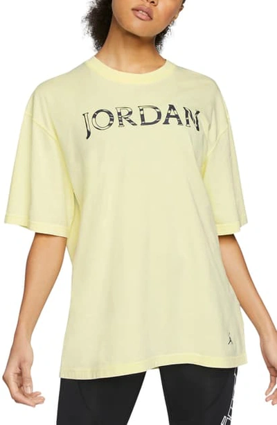 Jordan Utility Women's Oversize T-shirt In Yellow