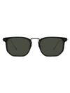 LINDA FARROW BLACK SAUL RECTANGULAR SUNGLASSES,LFL1113C5SUN