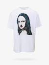 Off-white Mona Lisa-print Oversized T-shirt In White