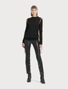 LOEWE LAMBSKIN LEATHER LEGGINGS