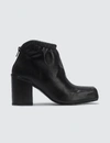 AALTO CHUCKY SQUARE LEATHER BOOTS