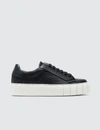 PRIMURY DYO LOW-TOP LEATHER TRAINERS