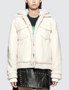 DANIELLE GUIZIO SHERPA JACKET WITH REMOVEABLE HOOD