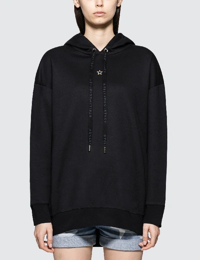 Stella Mccartney Hooded Jumper In Blue