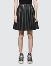 MM6 MAISON MARGIELA LEATHER SKIRT