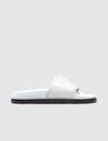 MM6 MAISON MARGIELA LEATHER SLIPPERS