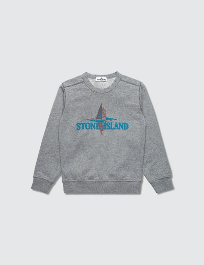 Stone Island Sweatshirts (toddler) In Grey