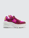 Maison Margiela 50mm Retro Fit Silk Satin Sneakers In Red