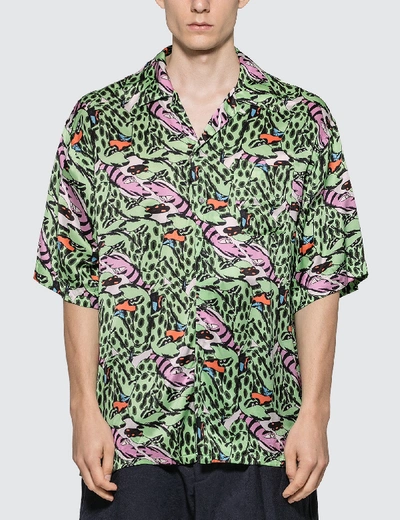 Marni Allover Print Shirt In Multicolor