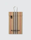BURBERRY ICONIC STRIPE POUCH