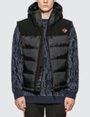 BURBERRY DOWN WINSLOW HOODED VEST