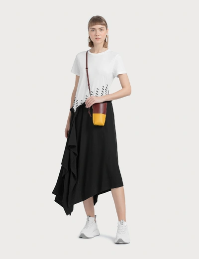 Loewe T-shirt Maxi Dress In White