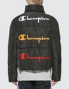 CHAMPION BACK SCRIPT PUFF DOWN JACKET