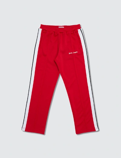 Palm Angels Classic Track Pants (kids) In Red
