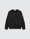 STONE ISLAND COMPASS LOGO PATCH SWEATSHIRT (KIDS)