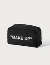 OFF-WHITE "MAKE UP" POUCH