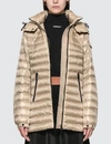 MONCLER DOWN JACKET WITH DETACHABLE HOOD