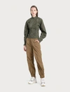 GANNI CRINKLED TECH trousers