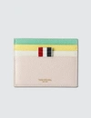 THOM BROWNE DOUBLE SIDED CARD HOLDER