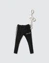 Palm Angels Mini Trackpants Tech Key Holder In Black