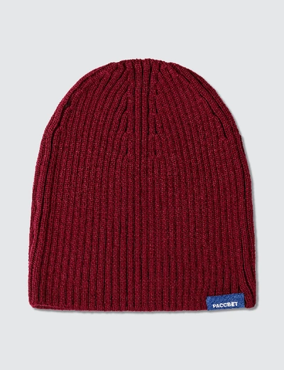 Rassvet Beanie Burgundy In Red