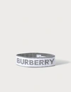 BURBERRY LOGO INTARSIA WOOL BLEND HEADBAND