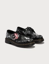 DR. MARTENS' 1460 REBEL CUSTOM CHAOS BACKHAND LEATHER SHOES