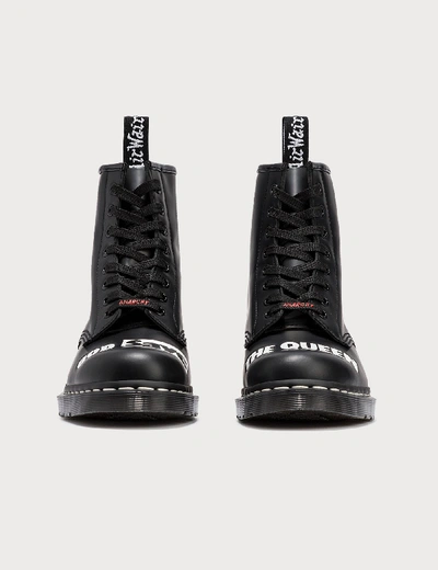 Dr. Martens' 1460 Sex Pistols Leather Boots In Black