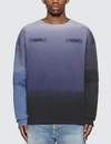Ambush Tie-dye Patchwork Sweatshirt In Purple