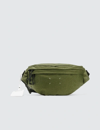 Maison Margiela 4 Stitches Bumbag In Green