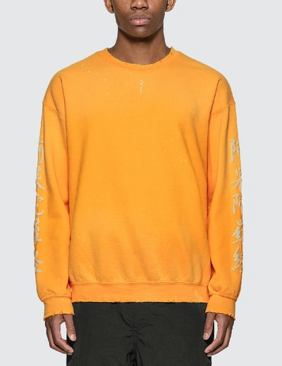 Sasquatchfabrix Herahera Sweatshirt In Yellow