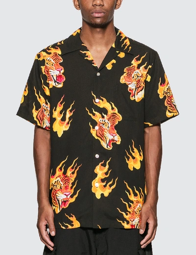 Wacko Maria X Tim Lehi Hawaiian Shirt (type-3) In Black | ModeSens