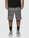 STONE ISLAND SHADOW PROJECT PANELED RELAX SHORTS
